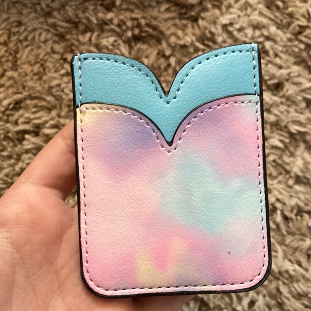 Goes on the back of your phone, or anything you would